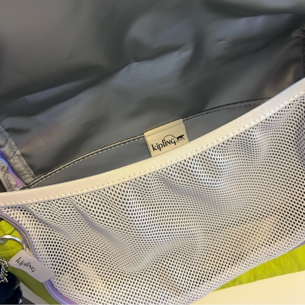 [Kipling] Lime Green Crossbody Bag - Picture 7 of 7
